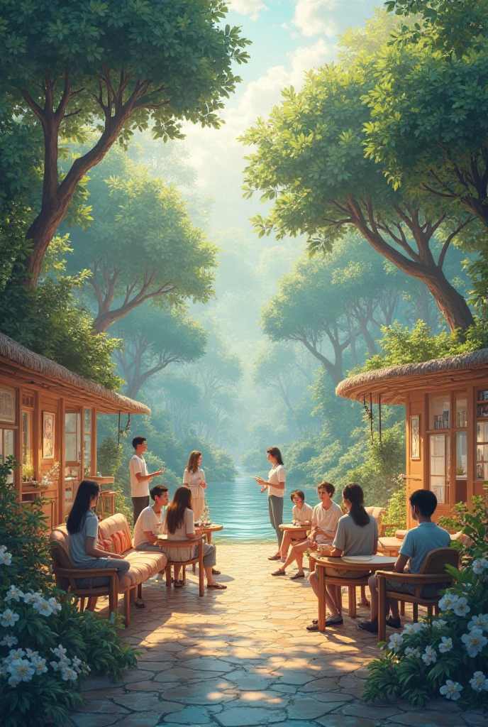 Private class environment for agers from 14 to 18 years old