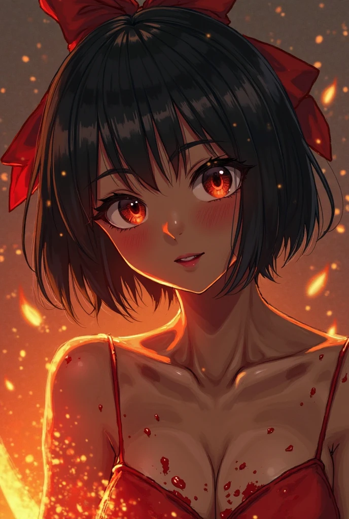 (five fingers)、(EnvyBetterHands, QuickHand),(angled, sharp, edgy, piercing, fierce)、(swing a sword)、(have a sword)、(black hair、ponytail、very long hair)、(high-level image quality:1.1), high-detail, Detailed face, nffsw, vivd colour, natural soft light, cosplay foto, japanese live action movie,Pretty eyes, finely eye, Black eyes, Beautiful face, 1girl in, length hair, A darK-haired, High Ponytail, ((having katana))、Woman in Kimono, Japanese Katana Sword、Fighting Girls、Dynamic Pose、creel、serious facial expression、Japanese garden、springtime、cherry trees、((Cherry blossom petals)),(((Global Illumination:1.5))).((contrasted:1.5)),((Anime painting)),,((best quality, masterpiece,,Highest quality、High resolution,8k,ultra-detailed face,アニメ,ultra-detailed eyes,ultra-detailed hands,ultra-detailed fingers,ultra-detailed eyes, ultra-detailed hair, ultra-detailed hands,ultra-detailed skin, shiny skin, Silky Pale White, ultra detailed and beautiful, Model Pose)),(Use of strong primary colors),(Spread your fingers),(Perfect Anatomy,High resolution, Very detailed,Dutch Angle ,Beautiful fine details,Visual Arts,Five Fingers, Perfect hands, Perfect lighting),(Well-proportioned )、、、、、(Closeup of fire on black background and black background, flame fractal, highly detailed generative art, Flame texture, Intricate images of overlapping flames, background of hell, abstract paintings. 8k, fractal fire background, Spinning flames in the background, Paint spills smoke, swirling fire, digital art 4k unsettling, a little smoke and fire, houdini algorithm generative art,Fluids, White Bauhinia flowers, white orchid, white bauhinia variegata)、