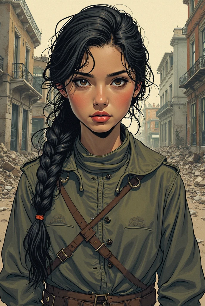 The comic of how a girl saved 150 during World War II