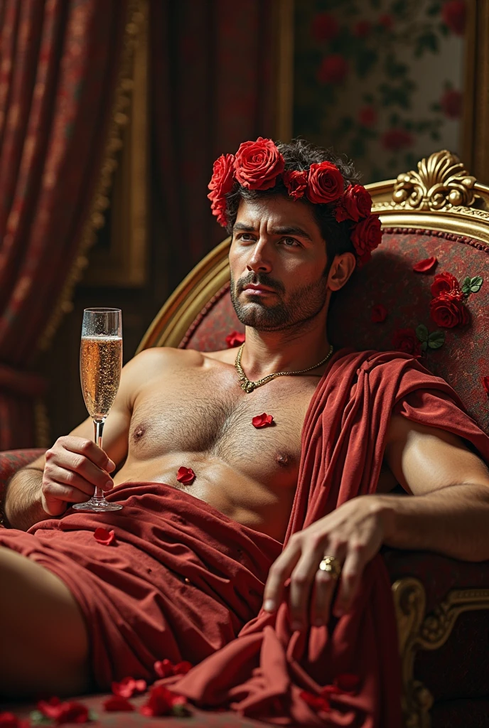 What Caesar in roses and champagne would look like in real life