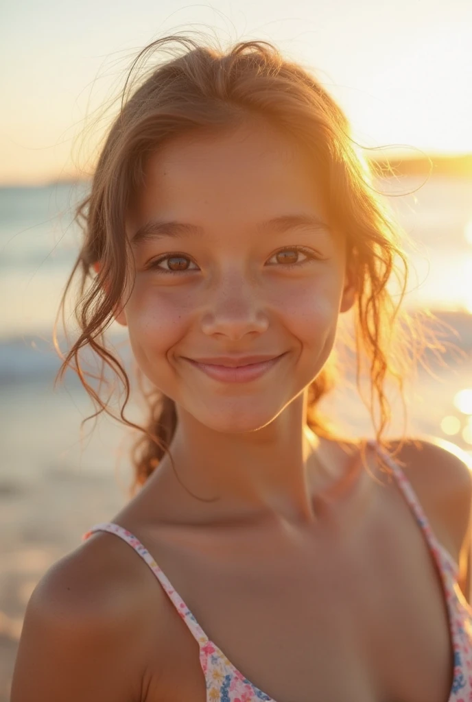 An intrepid explorer on a tropical beach | Joyful expression | Perfect face |, Ultra HD, Cinematic shot, Ultra detail, Teen --ar 1:2 --s 750 --v 6 --style raw
