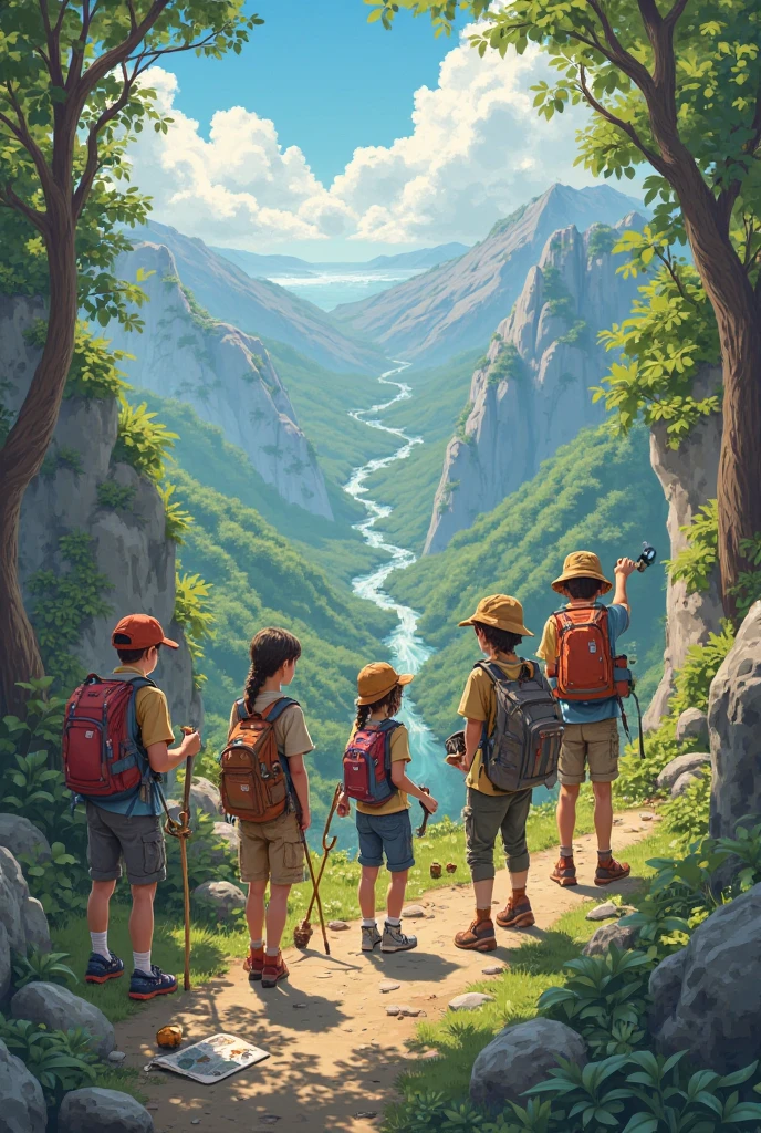 little explorers who, over the years, become professionals 