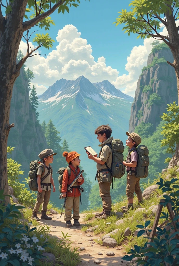 little explorers who, over the years, become professionals 