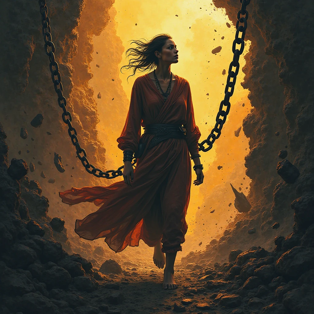 Liberation from mental slavery 
