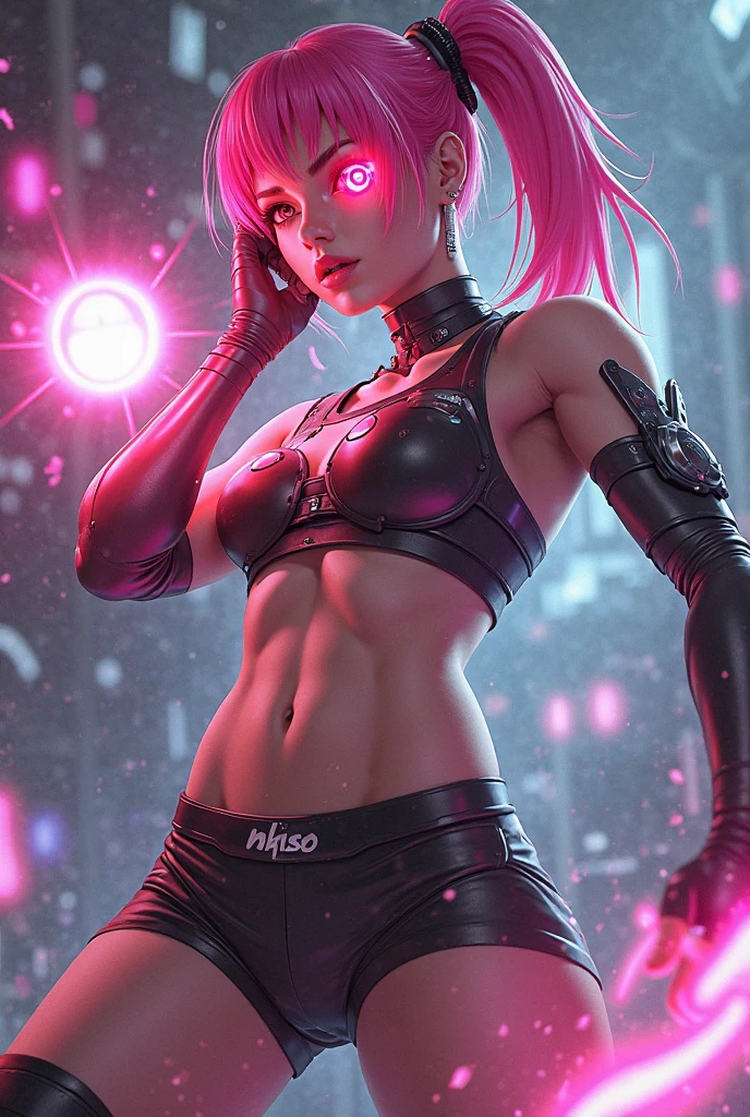 (8k, La mejor calidad, Obra maestra:1.2)Neon goddess