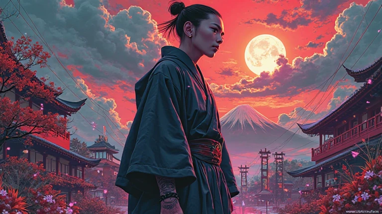 Japanese trap rap art