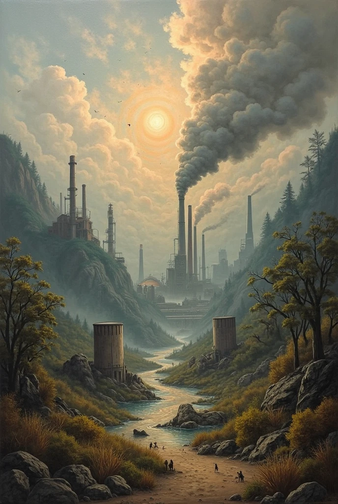 Changes in the atmospheric gas balance and its consequences