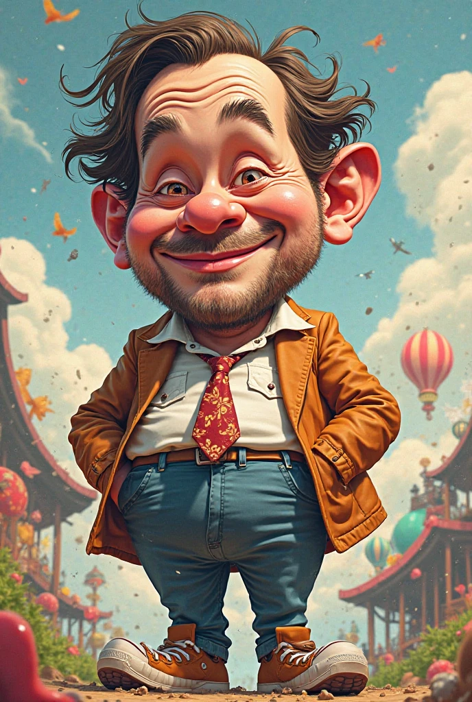 I want to make a caricature