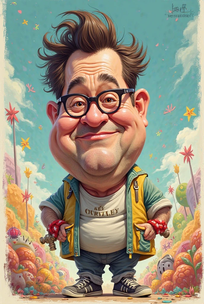 I want to make a caricature