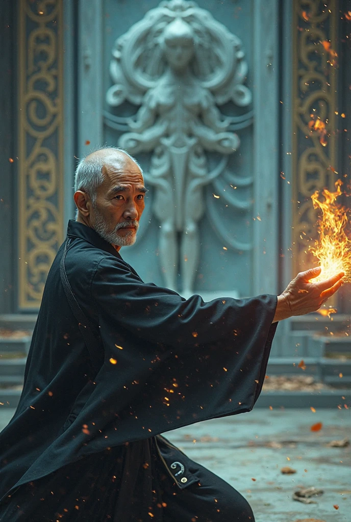  in a futuristic world , Master Gon Tai is called the Master of Teachers, He teaches the combat style Draka. He is 70 years old and is the addictive father of the protagonist just as he was the teacher of the father of the protagonist. Look at the chaos with firmness and courage 
