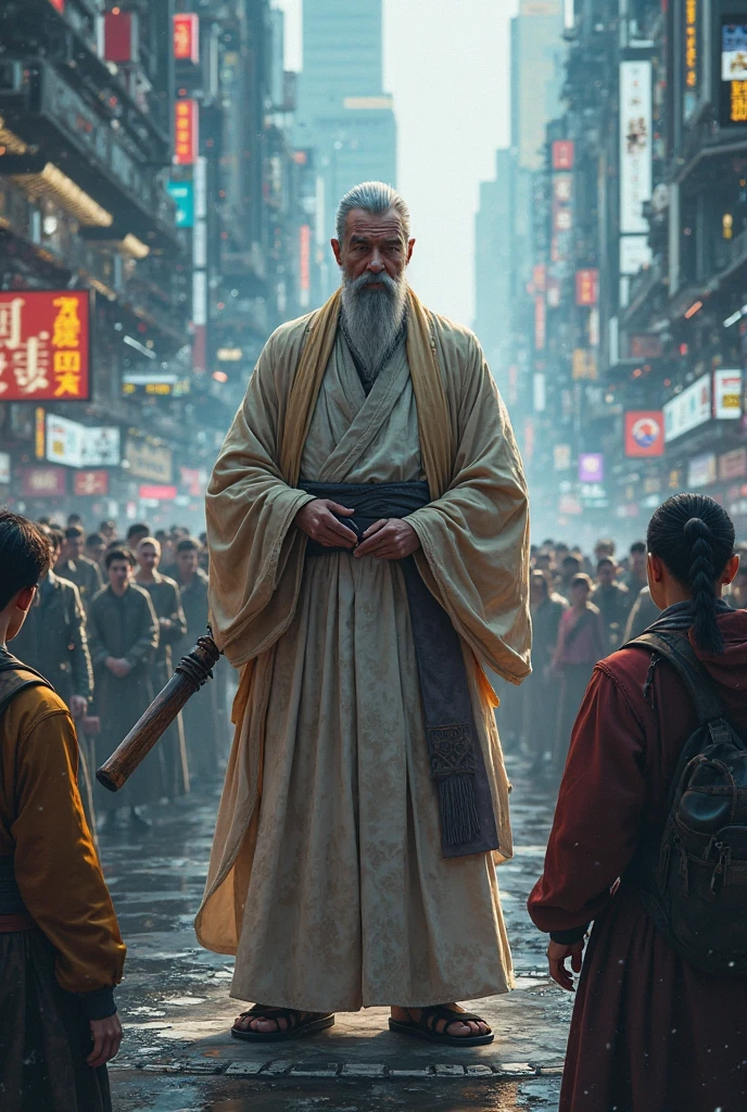  in a futuristic world , Master Gon Tai is called the Master of Teachers, He teaches the combat style Draka. He is 70 years old and is the addictive father of the protagonist, just as he was the teacher of the father of the protagonist and was a member of the Valkia guard.. Look at the chaos with firmness and courage 