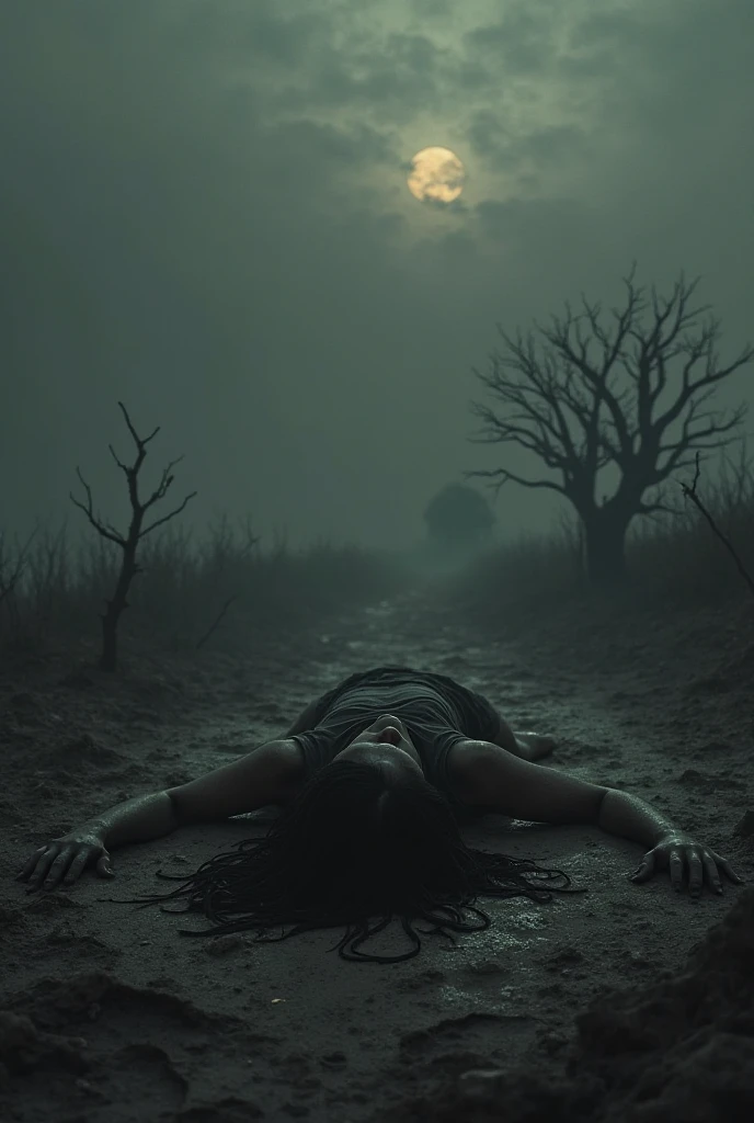 A strange man with Khmer eyes died in the forest at night 8k  