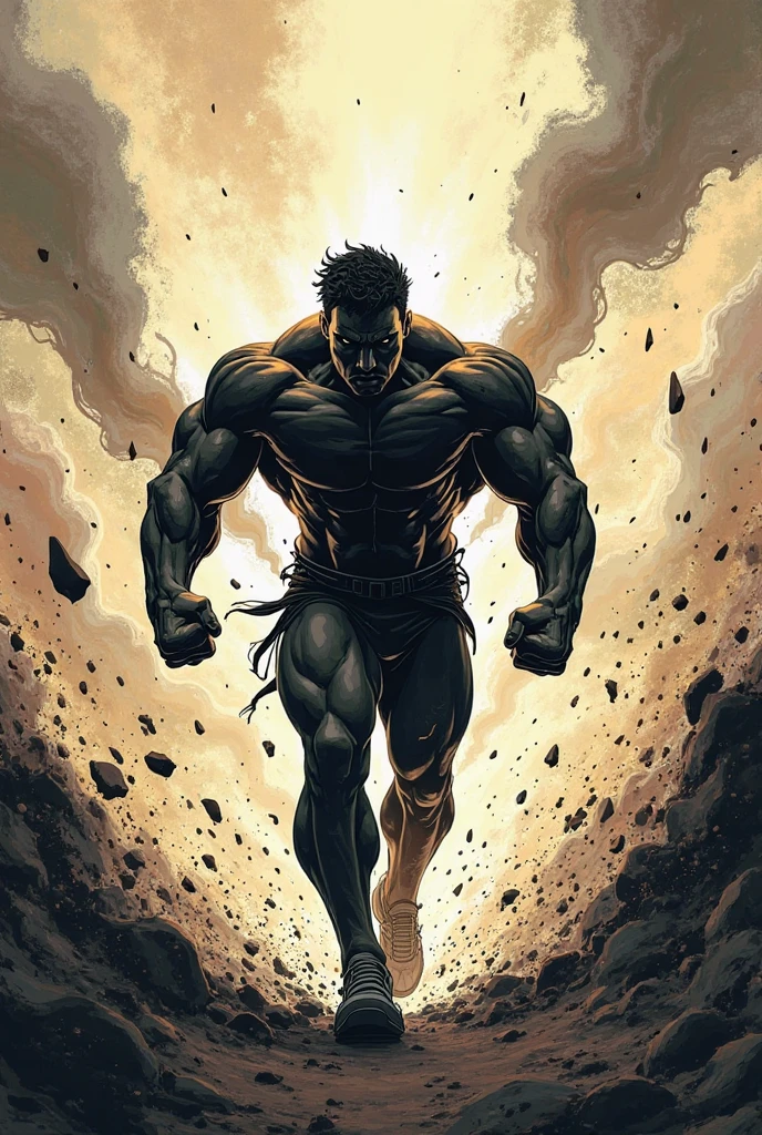 A black man hyper muscular body full body mpreg pregnant black man a black man with hairy body, hypermuscular with giant arms, muscular legs, full body, big breasts huge breasts huge butts bodybuilder one man manga panels