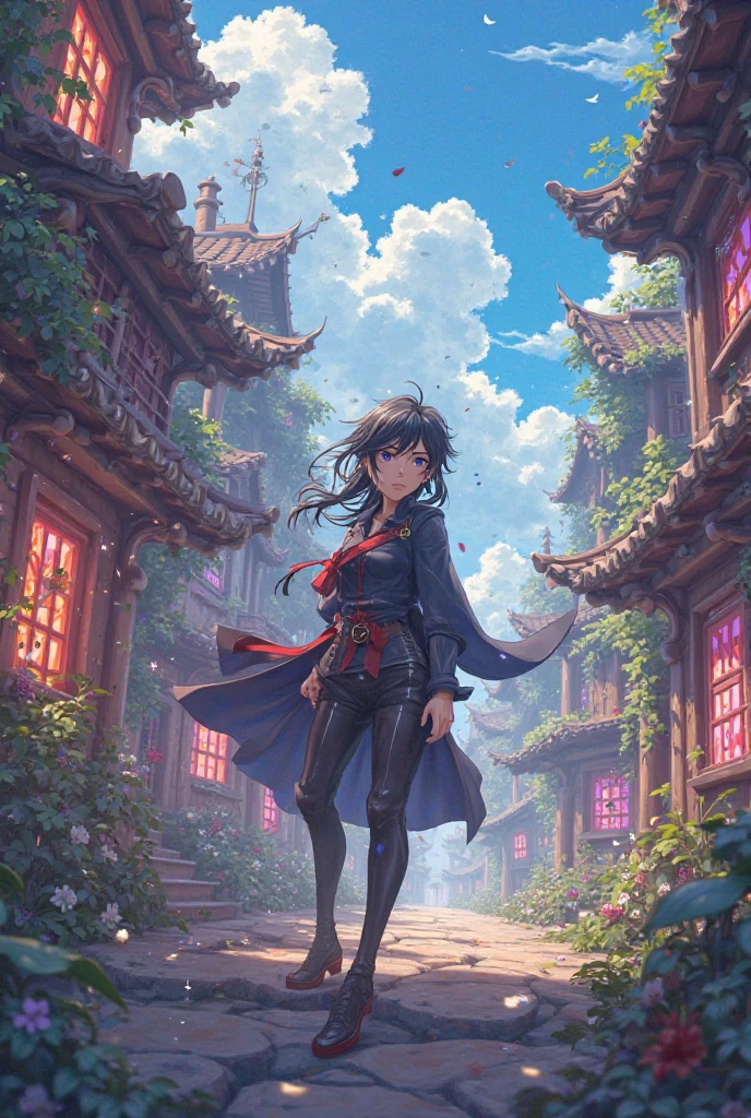 Create promt about anime style 