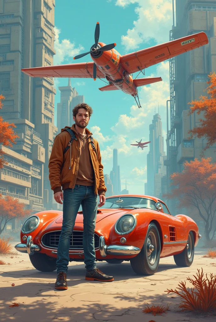 jack et sa voiture avion