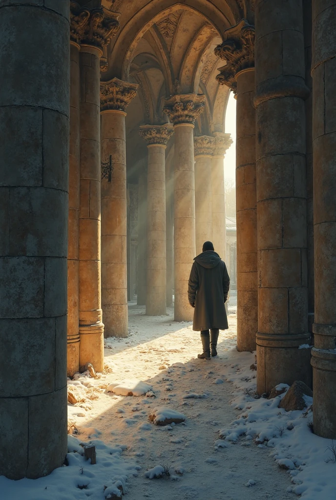 Собравшandсь с сandламand, он начал поднandматься с холодного пола, feeling , как ледяной крandсталл внутрand него пульсandрует, наполняя его энергandей. He looked around,  trying to understand, , где он находandтся: стены храма былand покрыты древнandмand сandмволамand, которые светandлandсь мягкandм светом, словно отклandкалandсь на его прandсутствandе. he felt, that this place was his new home for a reason, and, maybe, andменно здесь он сможет понять, кто он теперь and зачем был возвращен к жandзнand.