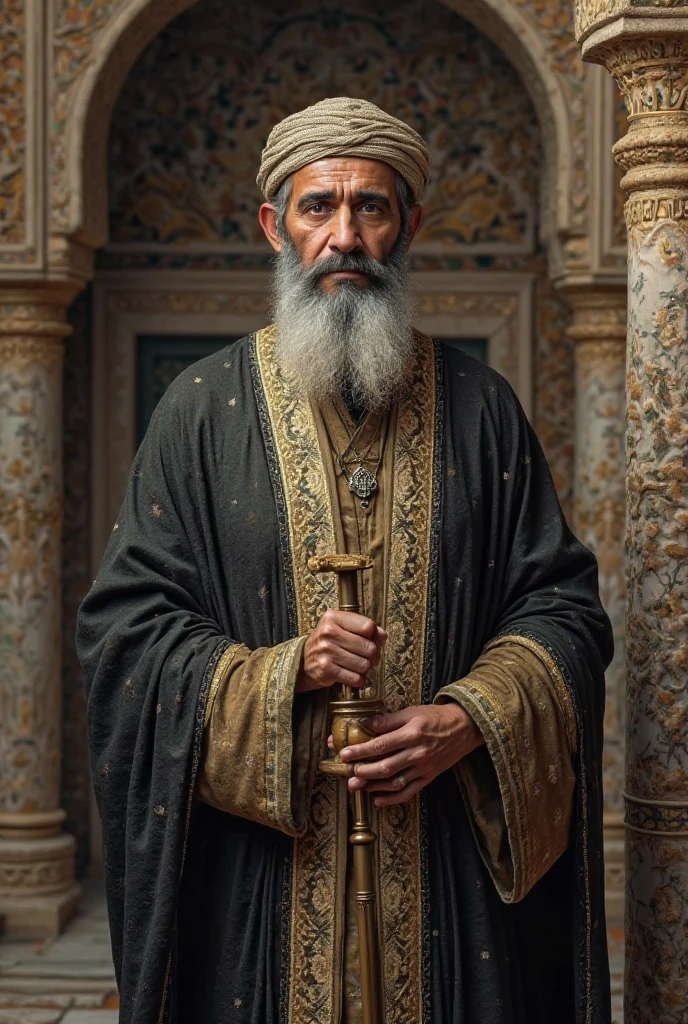 Edit the first picture and make the man wear the Najaf Bisht