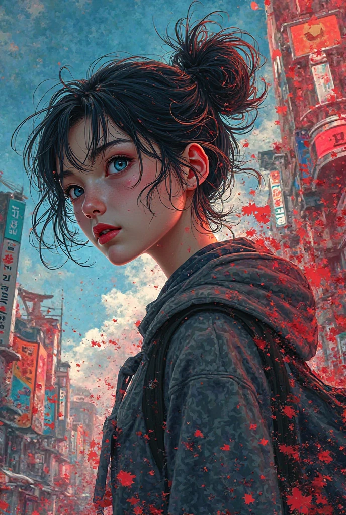 Create an anime image from a photo 