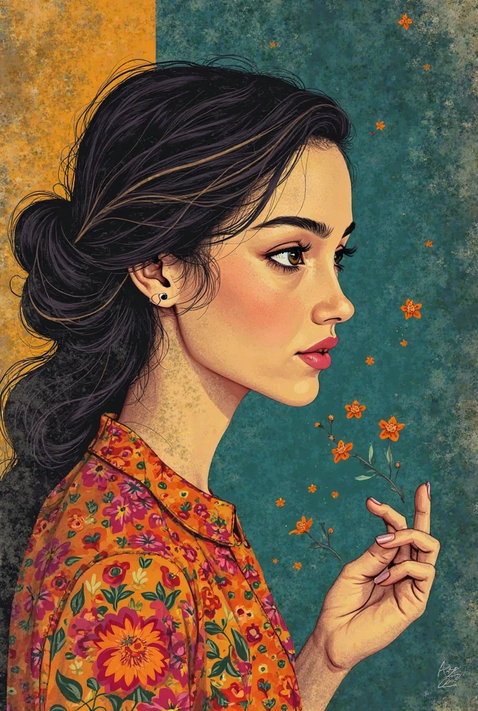 no lugar de "Abelecas Sivia Suquerne..." Enter a text in Portuguese about the book, Taken from his description and in the place below in the writer's name put "Aline Sampaio"