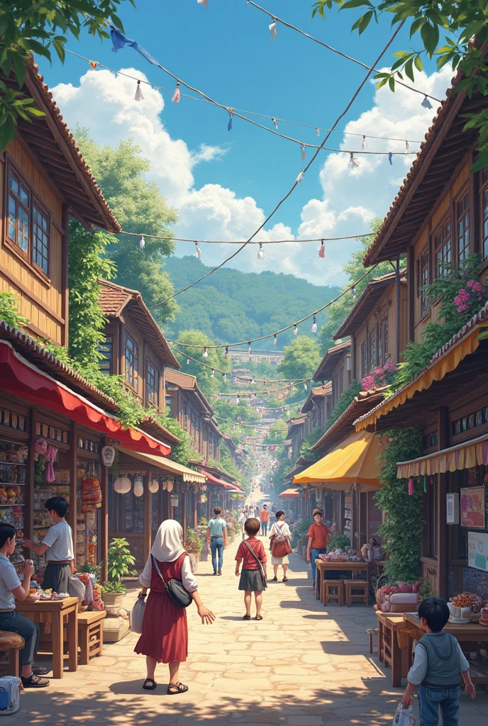 Make it appear that it is in the town of Suba