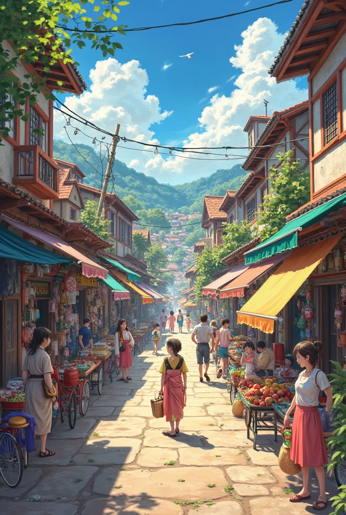 Make it appear that it is in the town of Suba