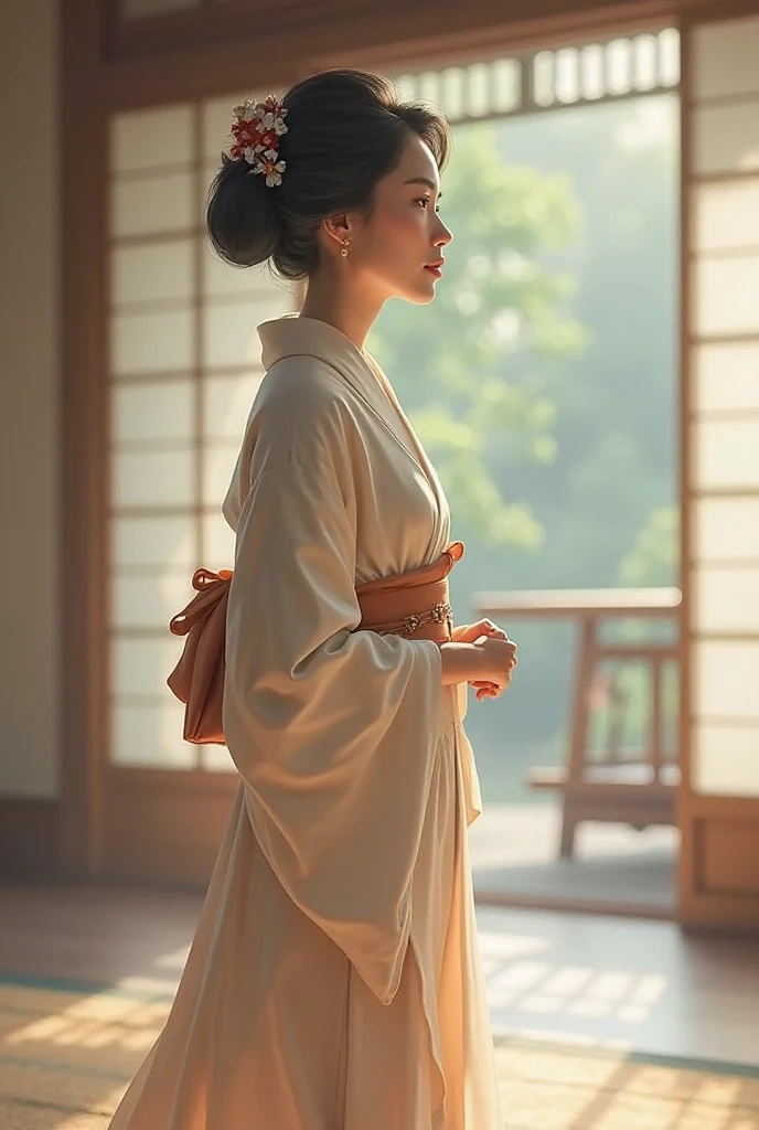 married woman
Japanese
50s
Slender
