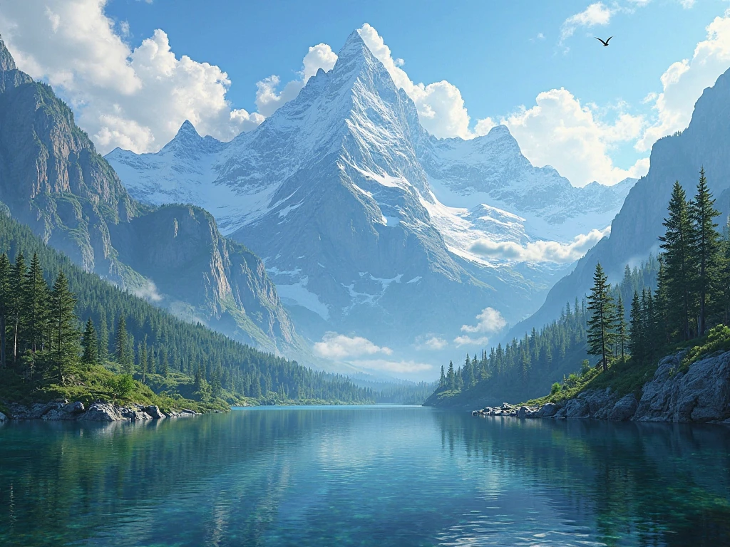 A stunning and real background image of nature that shows the greatness of God.