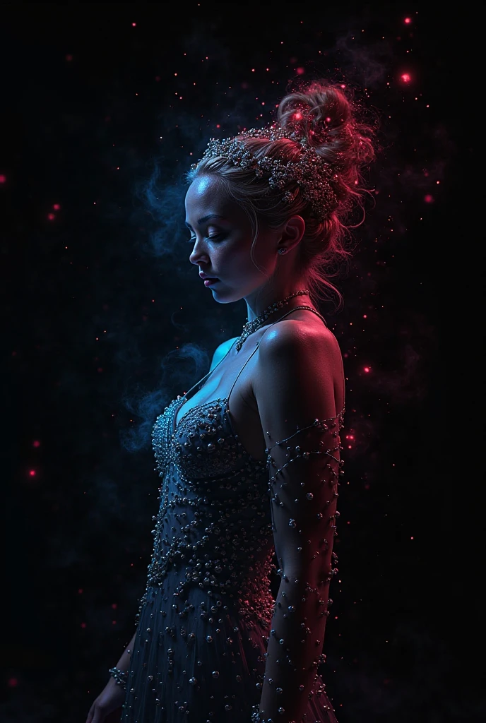 Makes the background in black with briant