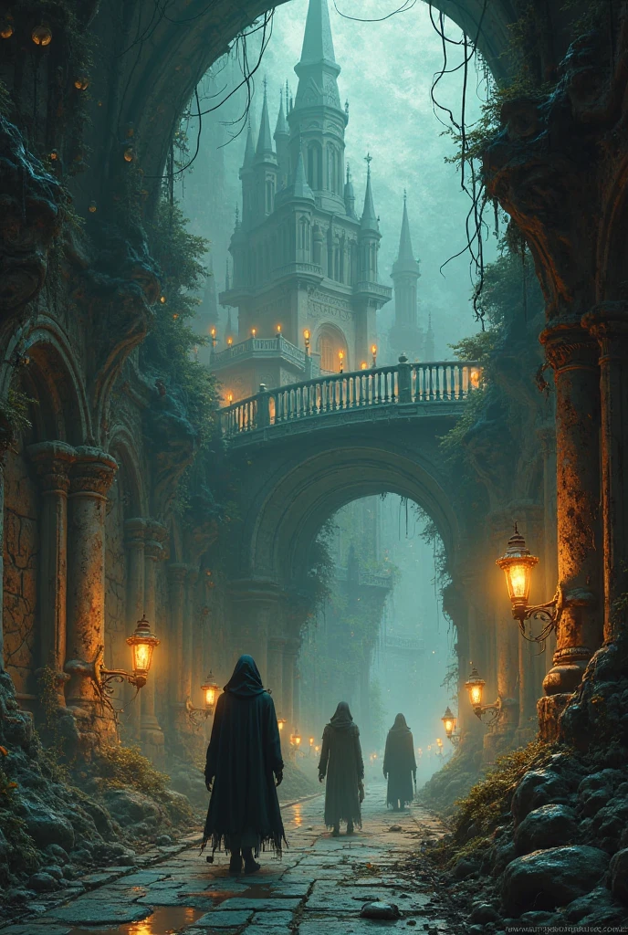 Underground city, full of vampires