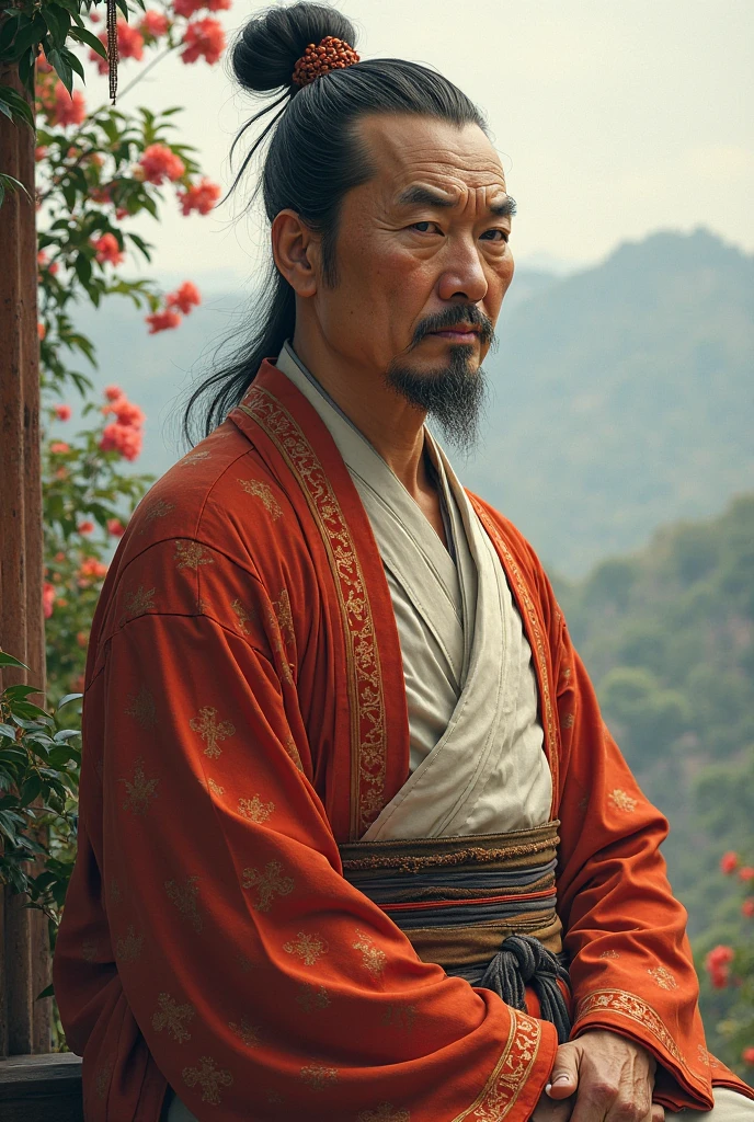 He should be Chinese 

