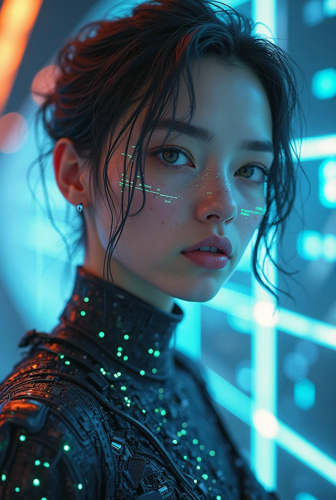 About 18 years old with a cyber background