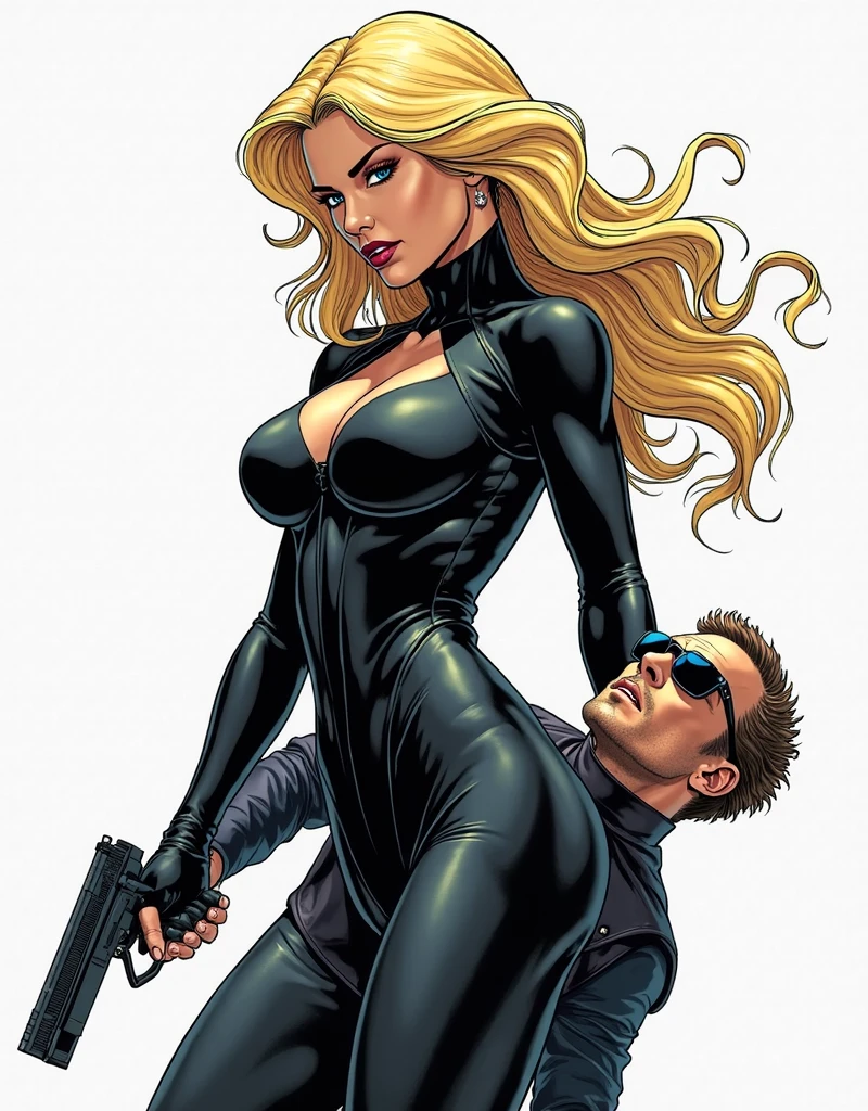 Storm and Rogue from the X-men