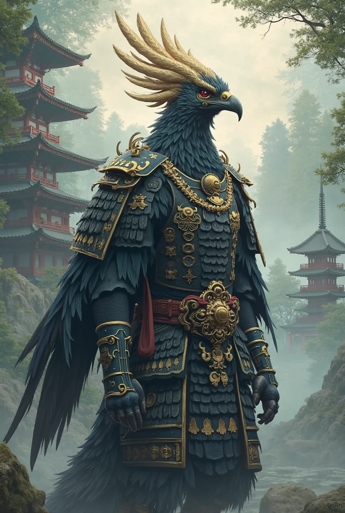 Una ave samurai 