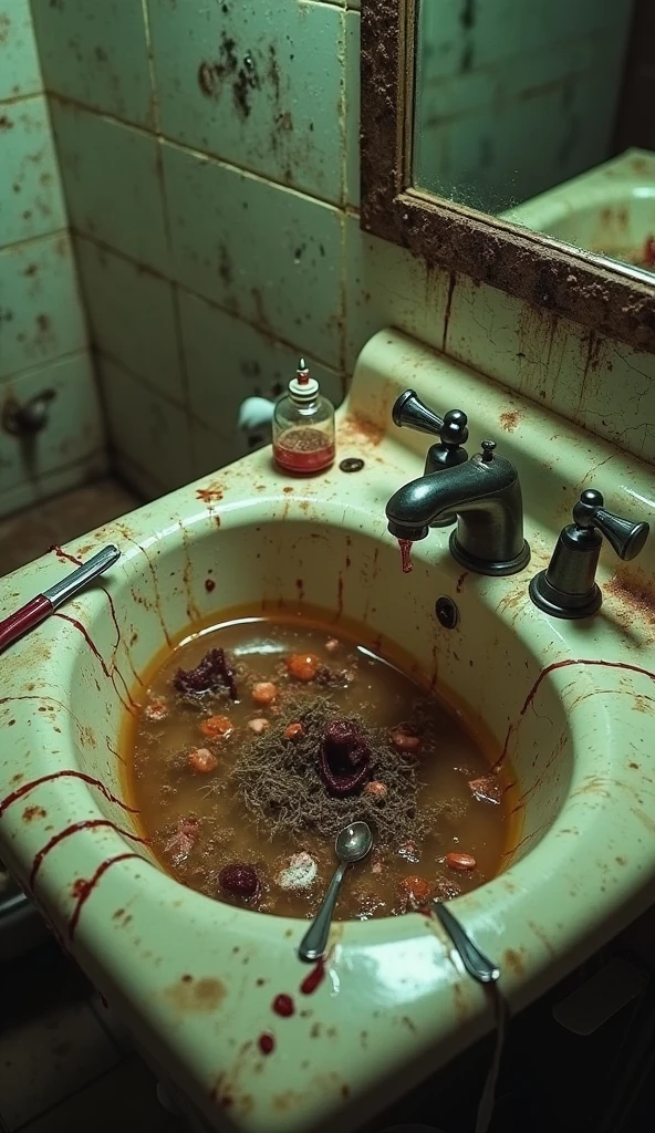 <lora:add-detail-xl:2>hitman 47 cutscene, interior photo of a crime scene in the bathroom of luxury modernist hotel suite, a yellow rubber duck, floating in a bathtub full of bubble,, dramatically lit, dark shadows, , blood splattered on the wall <lora:epiCPhoto:0.75> on the floor is a gun, (a silenced silverballer 45 caliber nickel plated pistol left next to the tub, <lora:Silencer Suppressor:0.75> silencer, suppressor, pistol, gun), blood stain on the ground