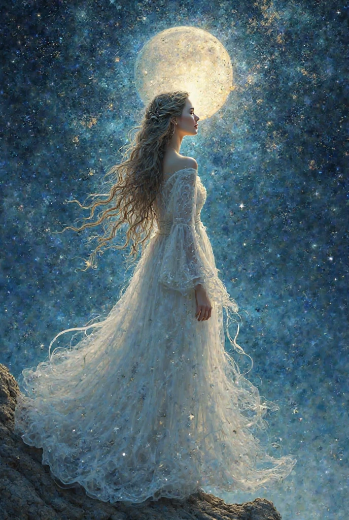 a book cover with the theme Luna and the Runaway Star 