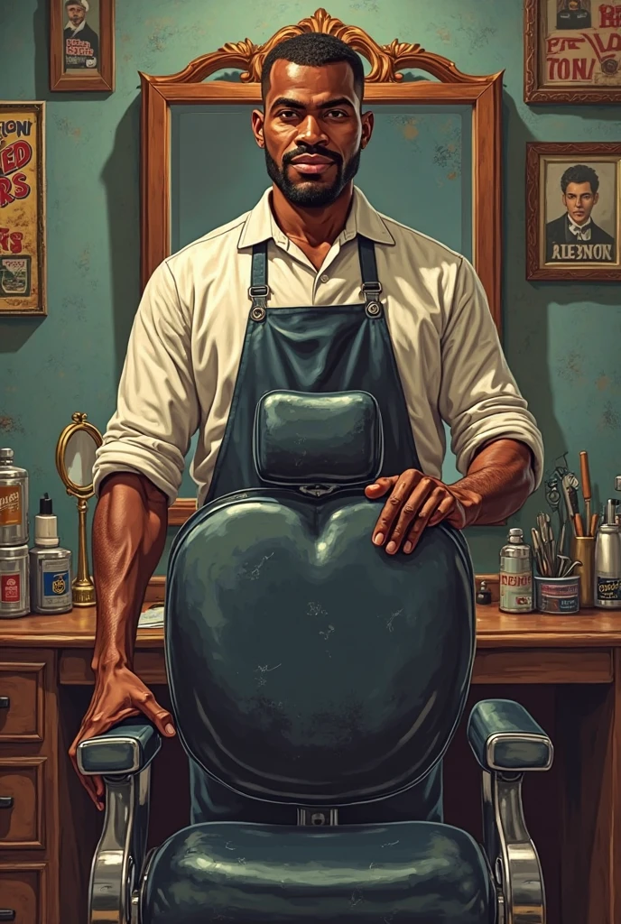 character Lance Wilson from GTA San Andreas as a barber