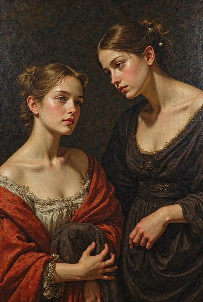 I want a painting by Carvaggio where people's faces are replaced by anime, only the faces, don't touch the rest