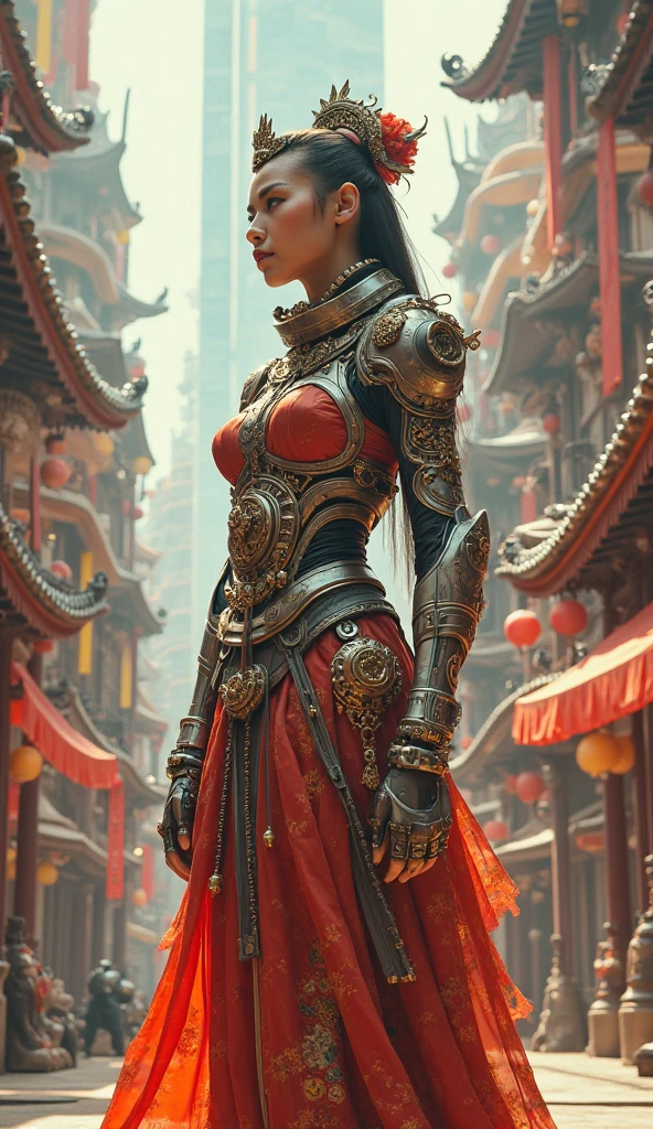 AN IMAGE OF THE FUSION OF CULTURE AND TECHNOLOGY 