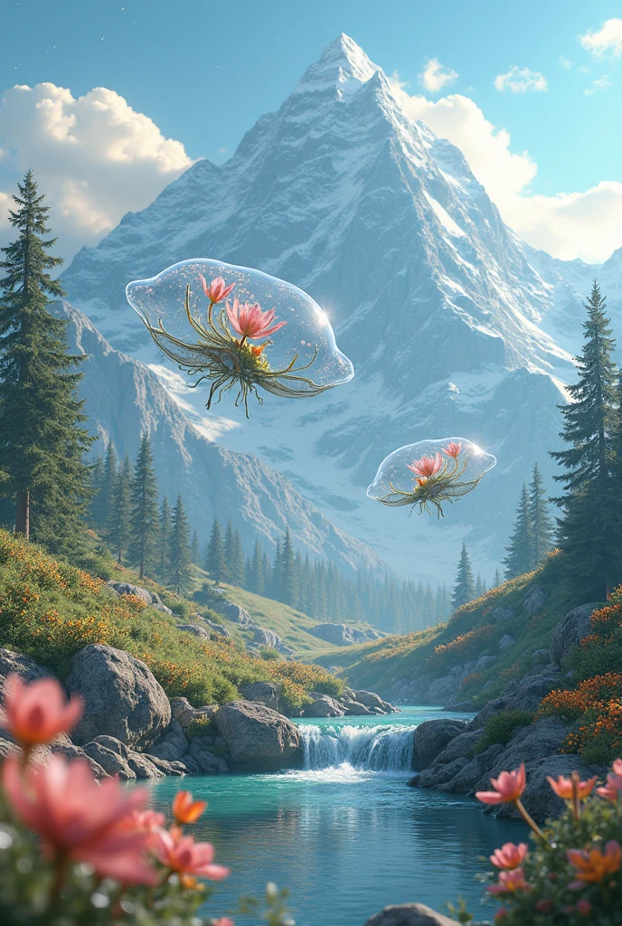 Planktons in the mountains 