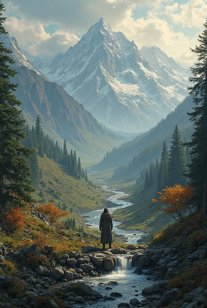 Create an image of the Northeastern hinterland 