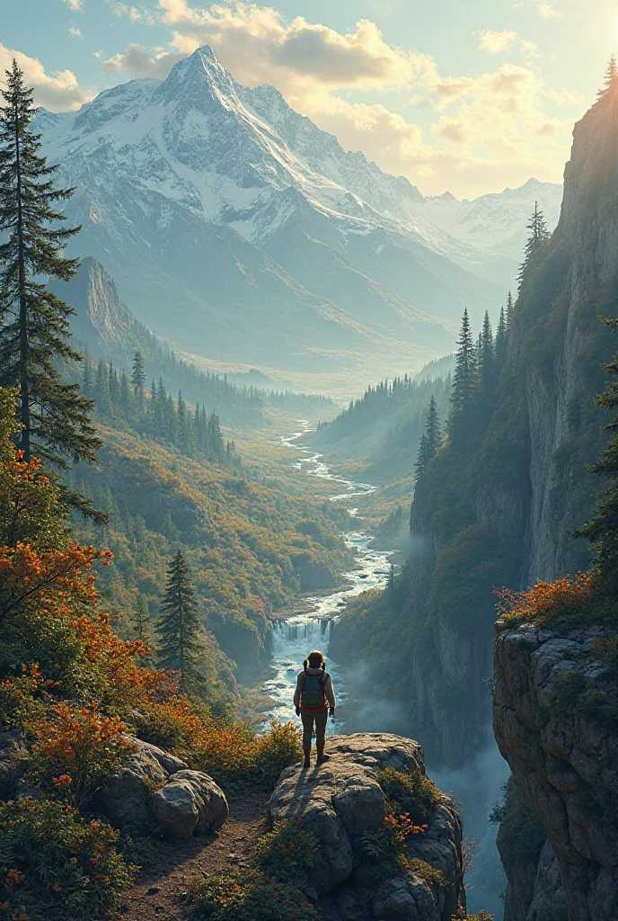 Create an image of the Northeastern hinterland 