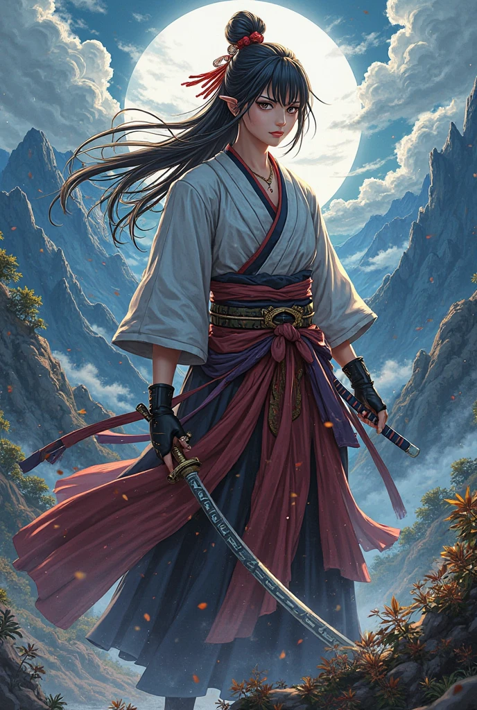 uma personagem de Demon Slayer