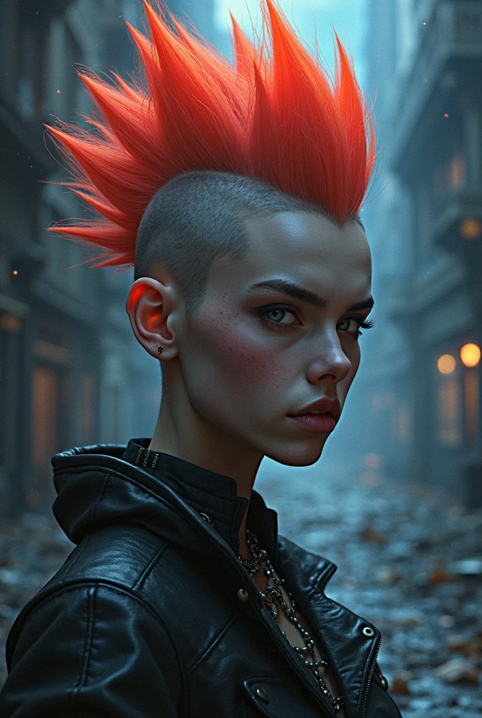 Do the same one but with pointed hair 