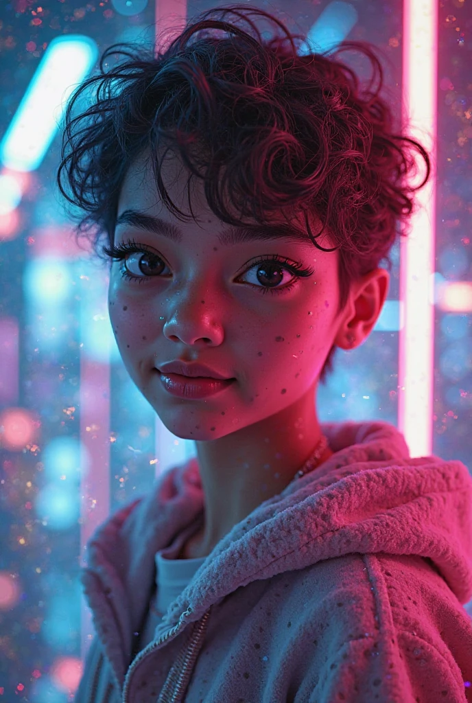 Create an image for the TikTok profile in ai style