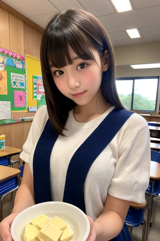 Photo quality,Masterpiece,Realistic,(16 year old cute Japanese girl:1.9),(Detailed young face:1.9),(Very embarrassed look:1.9),(Thin legs:1.9),(Wear stylish Shibuya fashion:1.9),(Posing to seduce men in the classroom,Inner thigh visible:1.9),((Droopy eyes:1.9)),((Body type of a 16 year old girl,Small Tits:1.9)),(Cute school girl hairstyle:1.9),((Skinny Legs)),Very pale skin,Show your forehead,Detailed body,Detailed hands,No makeup