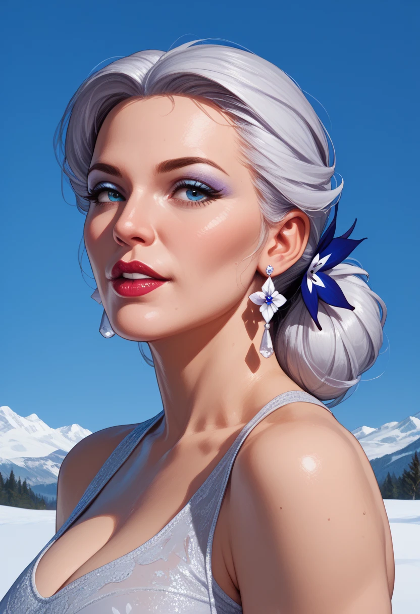 Luna Snow  - Marvel Rivals [Illustrious], adult mature woman,age 30, 