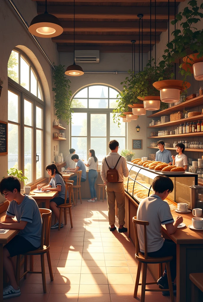 but include it in the image of the cafeteria and bakery