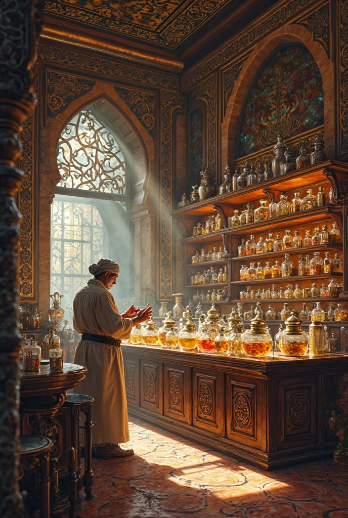 Arab perfume shop 