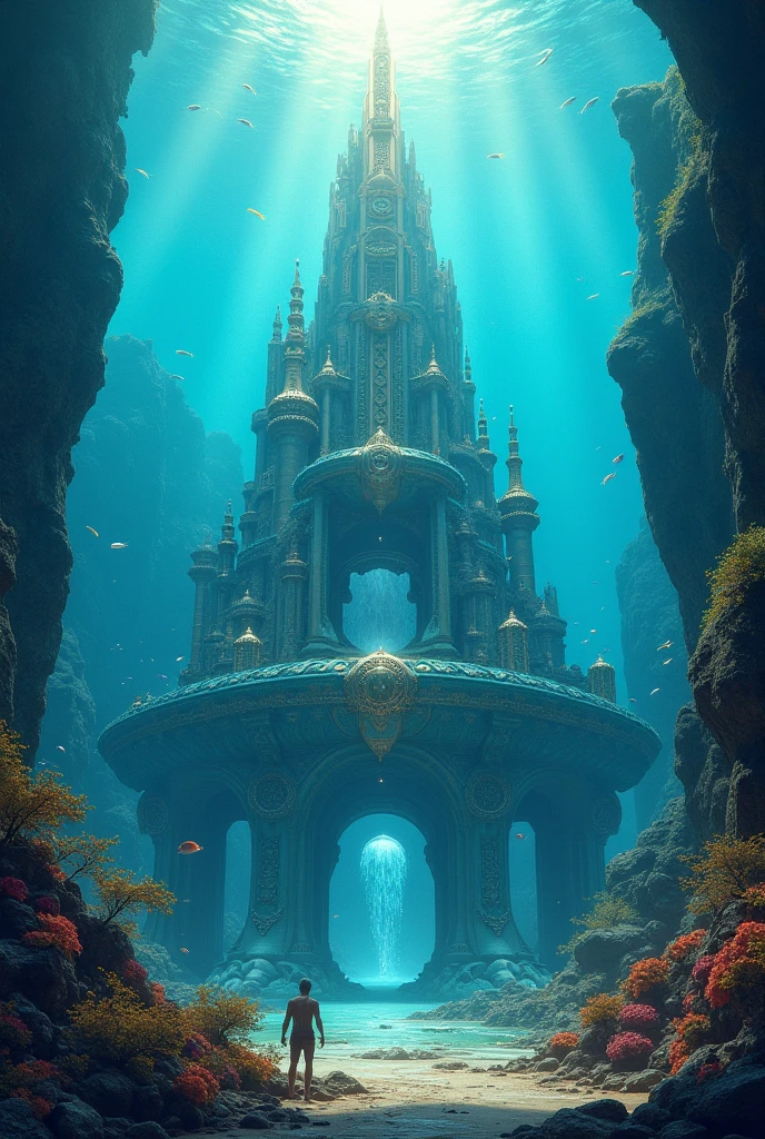 Poster for an activity about Atlantis