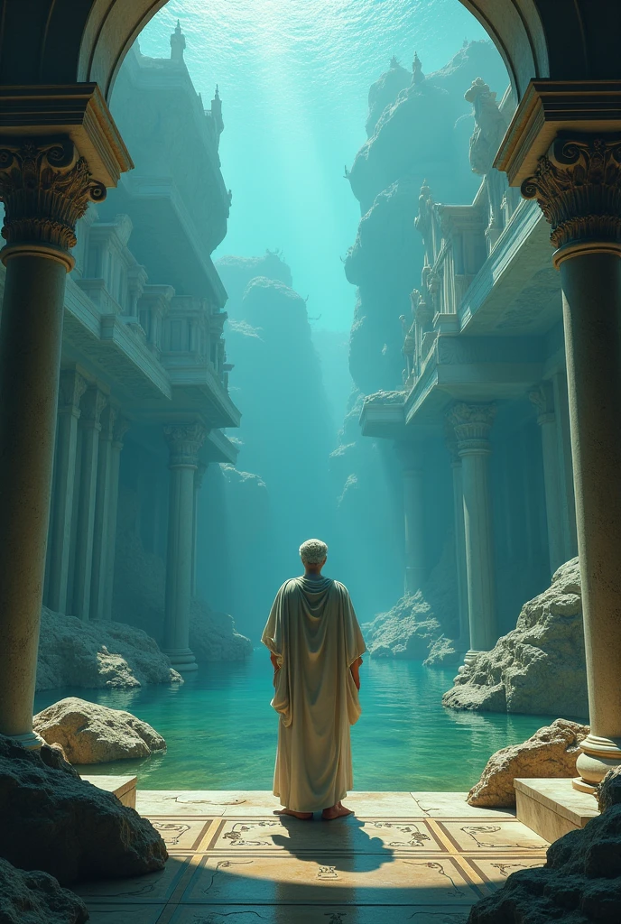 A picture combining Plato and Atlantis